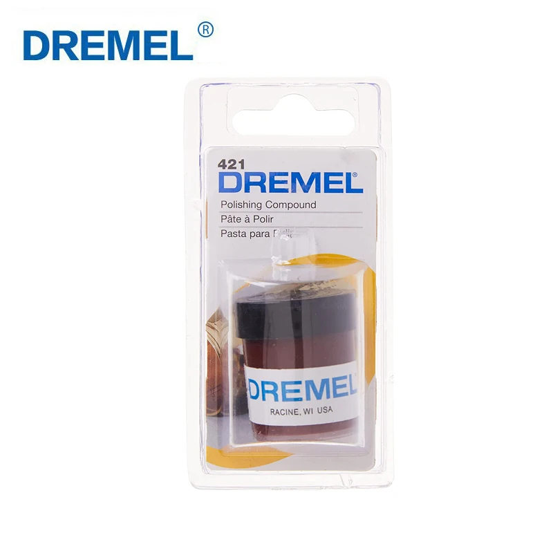 Dremel 421 Polishing Compound for For Plastic Metal Jewelry Leather Polishing Accessories