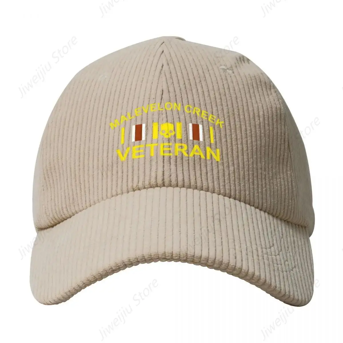 Malevelon Creek Veteran Helldivers 2 Unisex Corduroy Baseball Cap