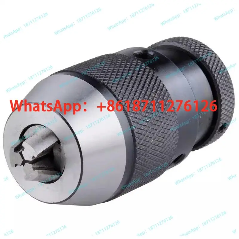 Heavy-Duty High-Precision Integrated Self-Tightening Drill Chuck for Electric Drill Bit Machine Bench Tool
