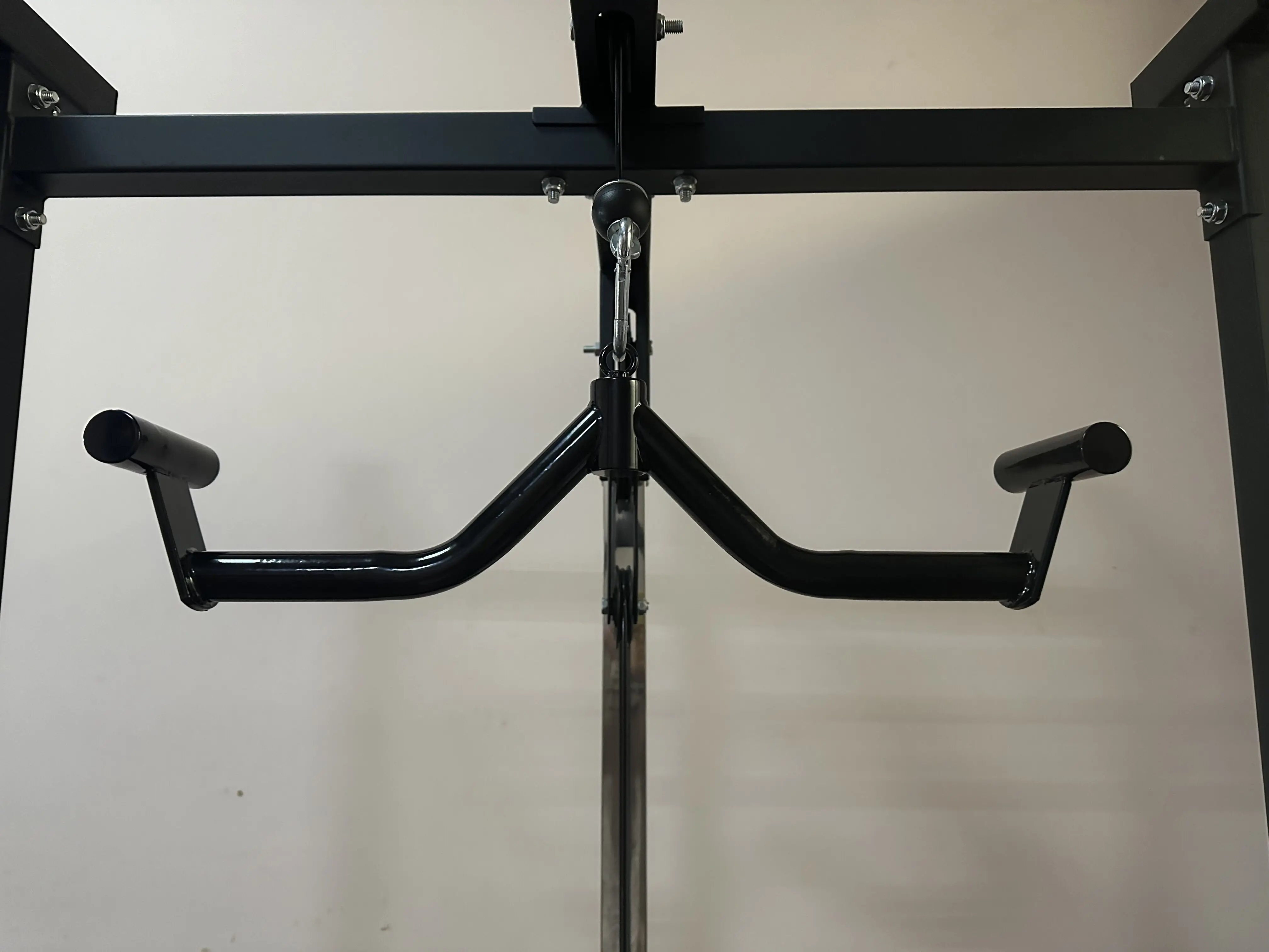 Fitness LAT Pull Down Handle Triceps Bicep Muscle Strength Training V-Rod Grips Pully Cable Machine Accessories  Equipment