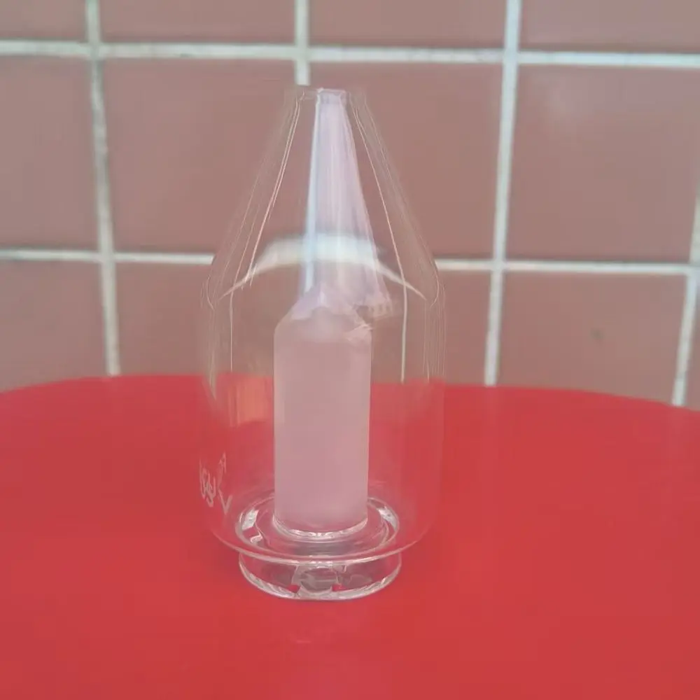 Gravity Glass Water Bubbler Accessories High-Quality Lab Grade Scientific Beaker for Educational And Research Use