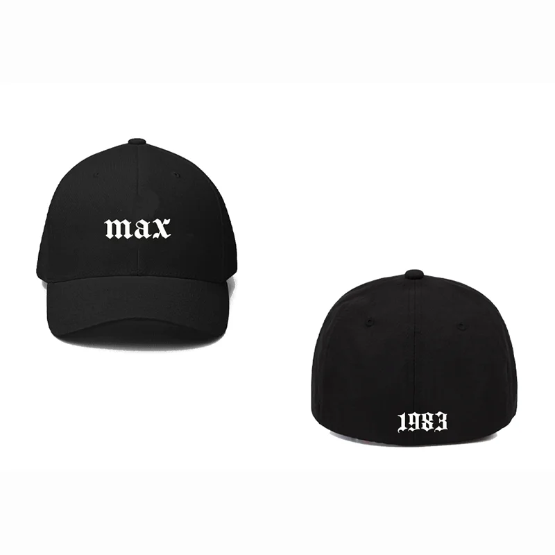 

3 логотипа с вышивкой для черной бейсболки