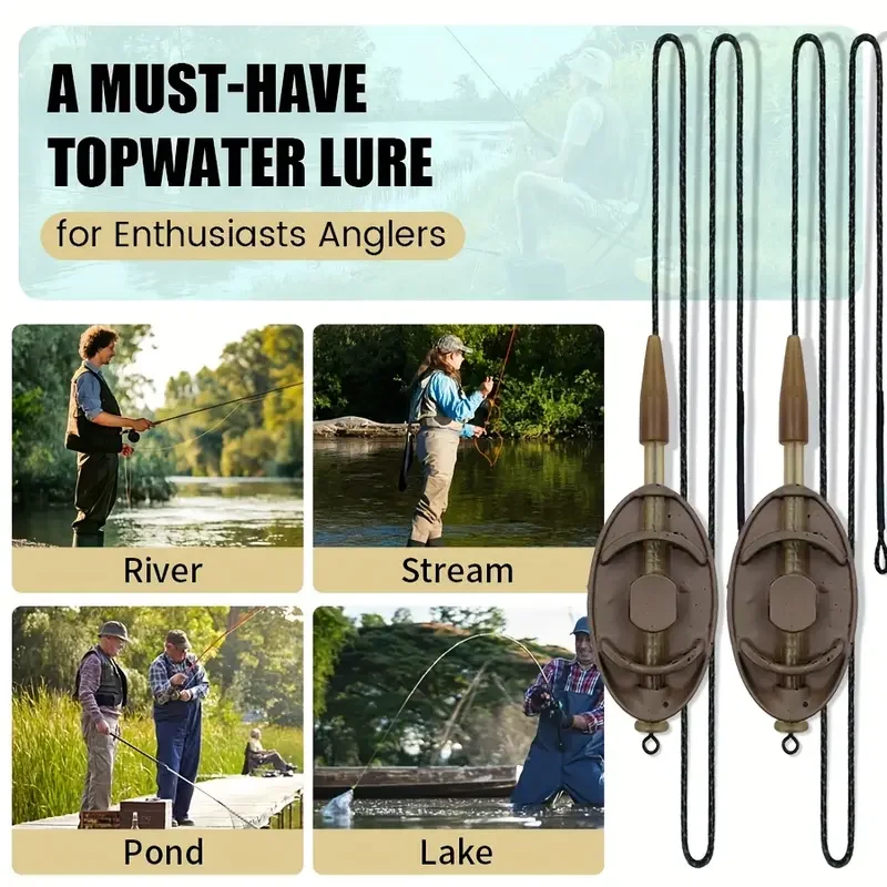 1pc/3pcs Zinc Alloy Method Feeder with Leadcore Lines - 20g/30g/40g/50g Weights, Multi-Color Options for Ice Fishing, Stillwater view 2