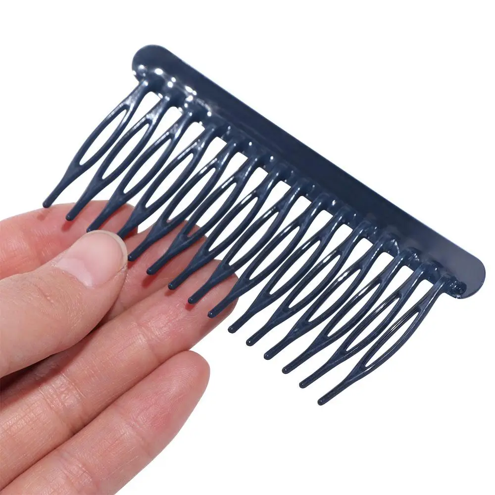 

Hair Accessories 15 Teeth Women Hair Clip Frosted Headdress Hair Comb Clip Fashion Styling Tools Broken Hair Hairpins Women