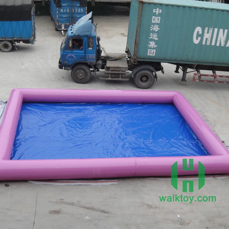 Commercial PVC portable inflatable swimming pool for water park