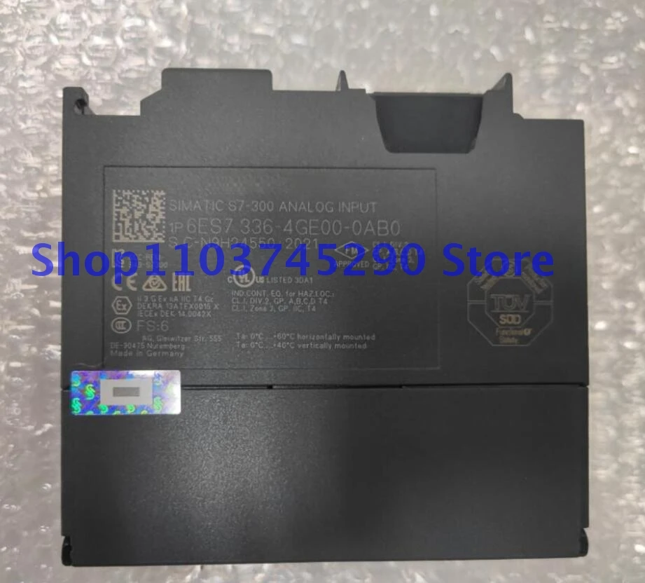 1PCS 6ES7336-4GE00-0AB0 New In Box 6ES7 336-4GE00-0AB0 PLC Module Brand 6ES73364GE000AB0