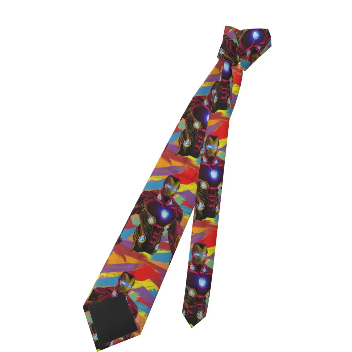 Customized Classics Iron Man Moive Ties for Men Classic Silk Business Necktie