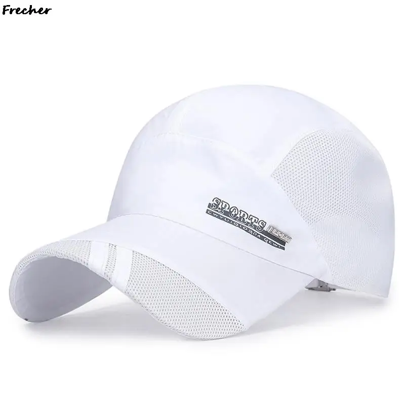 Unisex wygodne sportowa czapka baseballowa siatkowy Patchwork czapka typu Snapback do koszykówki na świeżym powietrzu w piłce nożnej damskie męskie