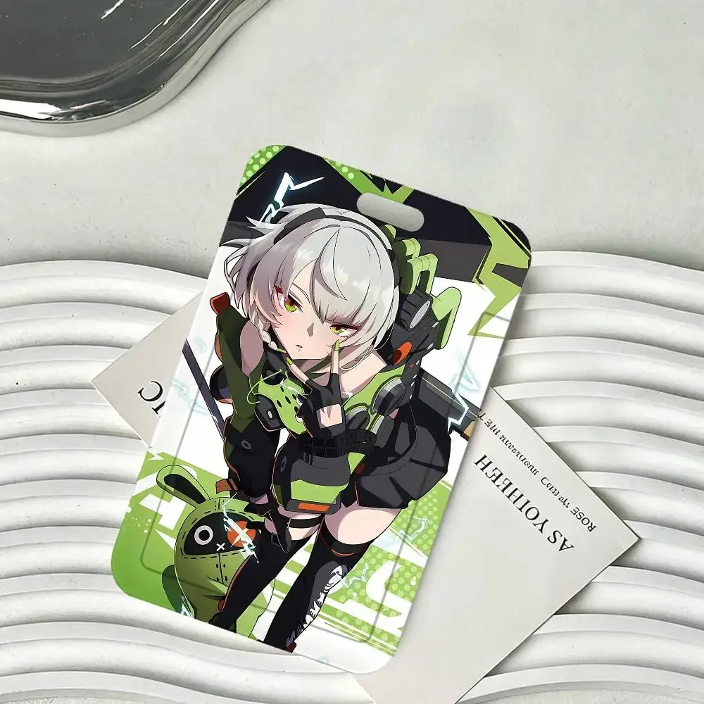 Game Z-Zenless Zone Z-Zero ID Card Holder Badge Holders Lanyard Business Exhibit School Strap Neck Hang