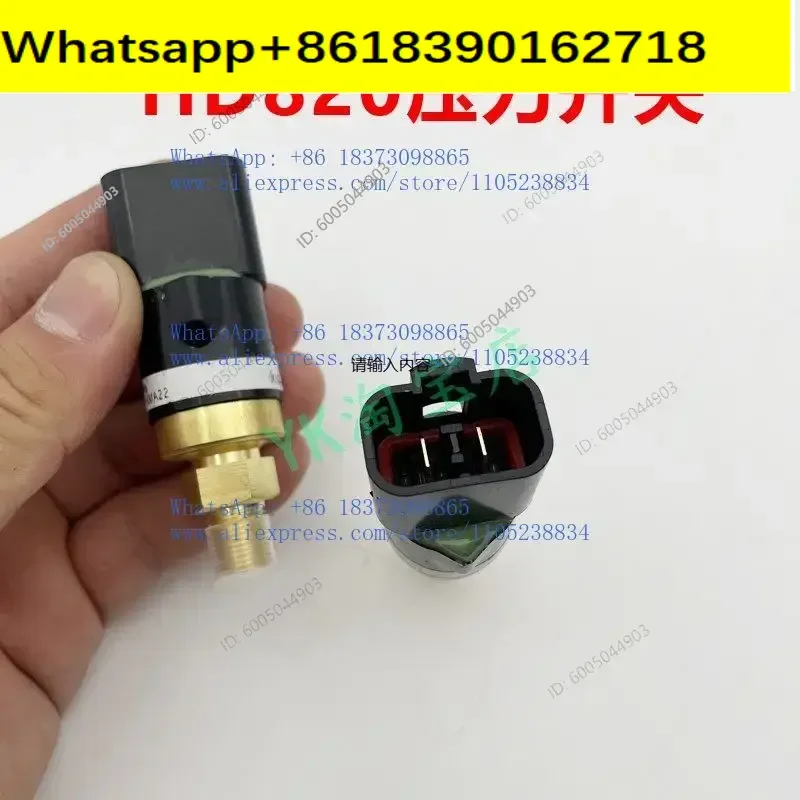 Excavator Parts HD520/700/820/1430 Distribution Valve Pressure Switch Sensor Induction Plug