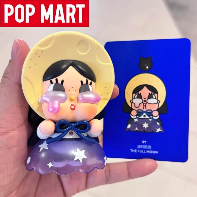 

POP MART Crybaby Series Crying To The Moon Doll Blind Box Toy Cute Anime Figure Decoration Mystery Box Model Dolls Birthday Gift