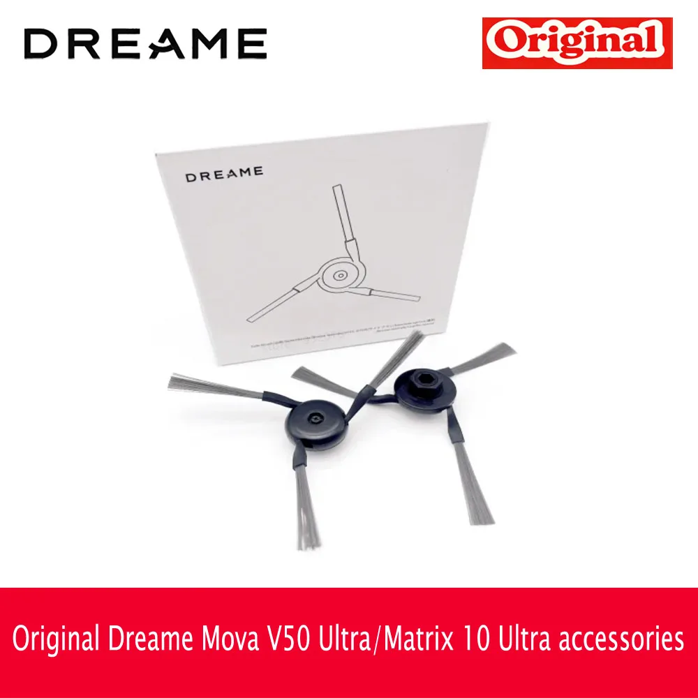 Original Dreame Mova V50 Ultra / Matrix 10 Ultra Accessories Robot Vacuum Cleaner Main/Side Brush, Filter, Mop, Dustbag Optional
