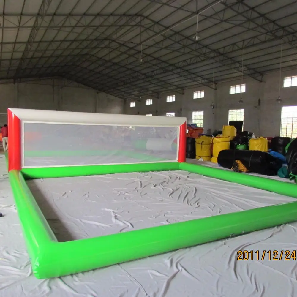 Beach Inflatable Float Volleyball Court,inflatable Water Volleyball Field for Adults and Kids with Custom Design