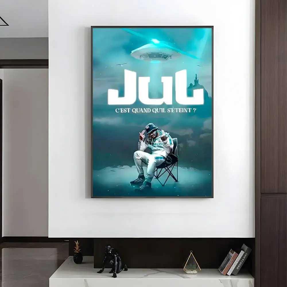 ملصق Jul عالي الدقة جداري لاصق مقاوم للماء لغرفة المعيشة المنزلية وغرفة النوم والديكور الجمالي #6