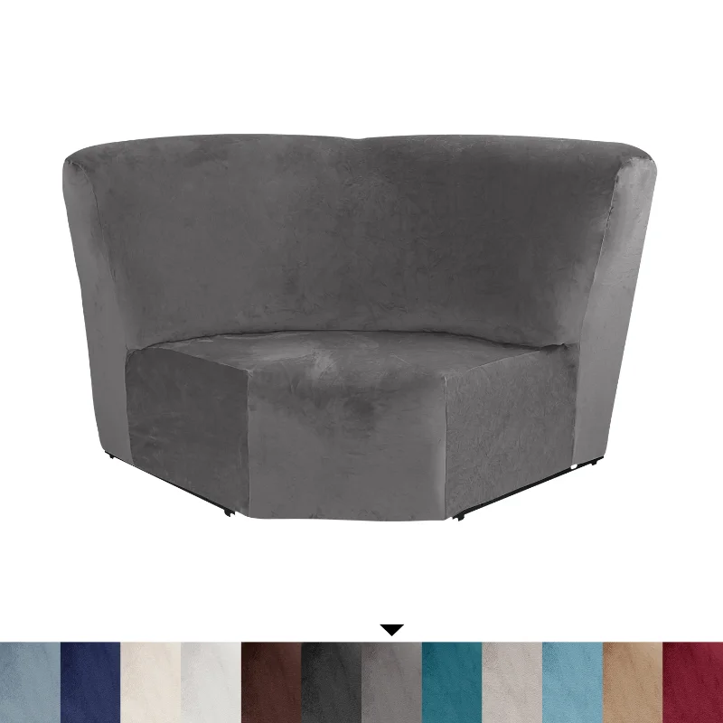 L Shaped Corner Couch Covers Sectional Sofa Covers Stretch Jacquard Corner Sofa Slipcover Protector Washable