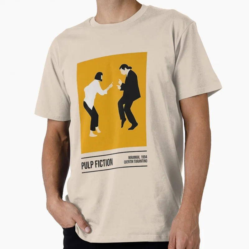 quentin tarrantino dance Cult classic movie Gift t shirt for men Large size tops S-6xl 100% cotton printed clothes