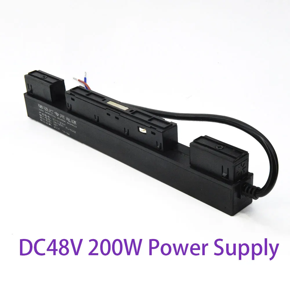 Ceiling Track Light Special Power Supply DC48V 200W 100W Driver For 20mm Rail Way Lamp LED Driver Home Design