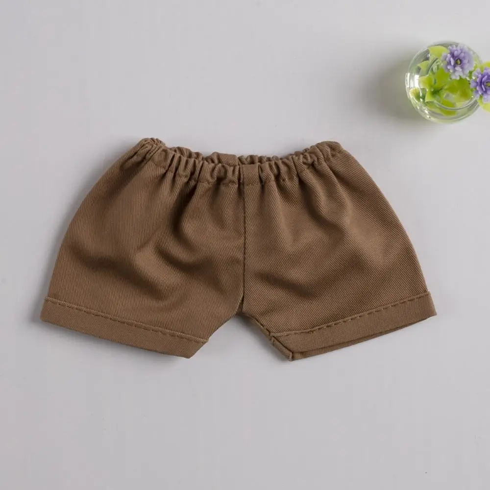 Neue Mode Baumwoll puppe Kleidung süße mehrfarbige Baumwoll puppen hose Mini Casual Wear Hose für 15cm Baumwoll puppe