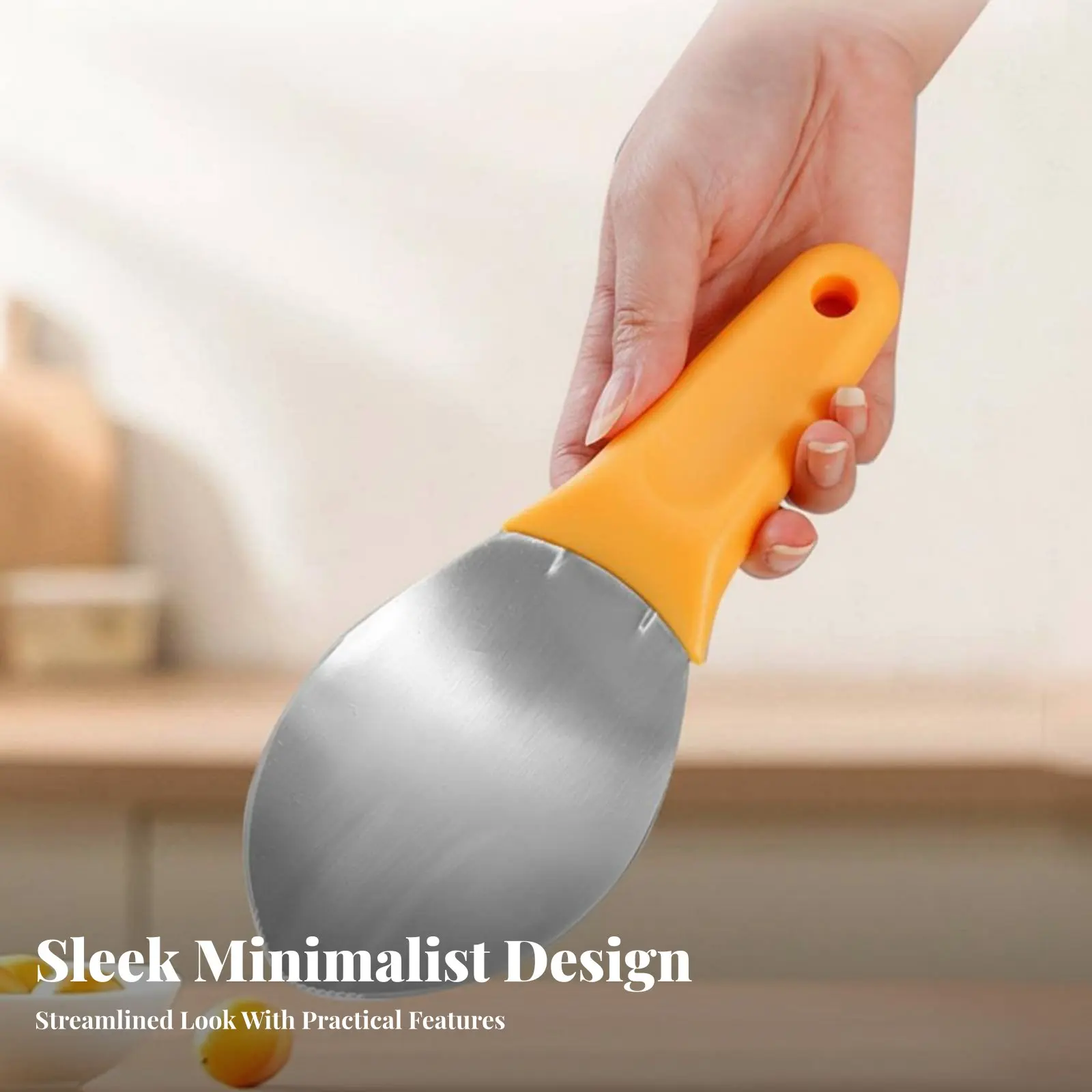 Cortador de Mango de Acero Inoxidable con Borde Dentado, Removedor de Piel de Mango, Separador de Pulpa de Fruta, Utensilio de Cocina Fácil de Usar y Cómodo