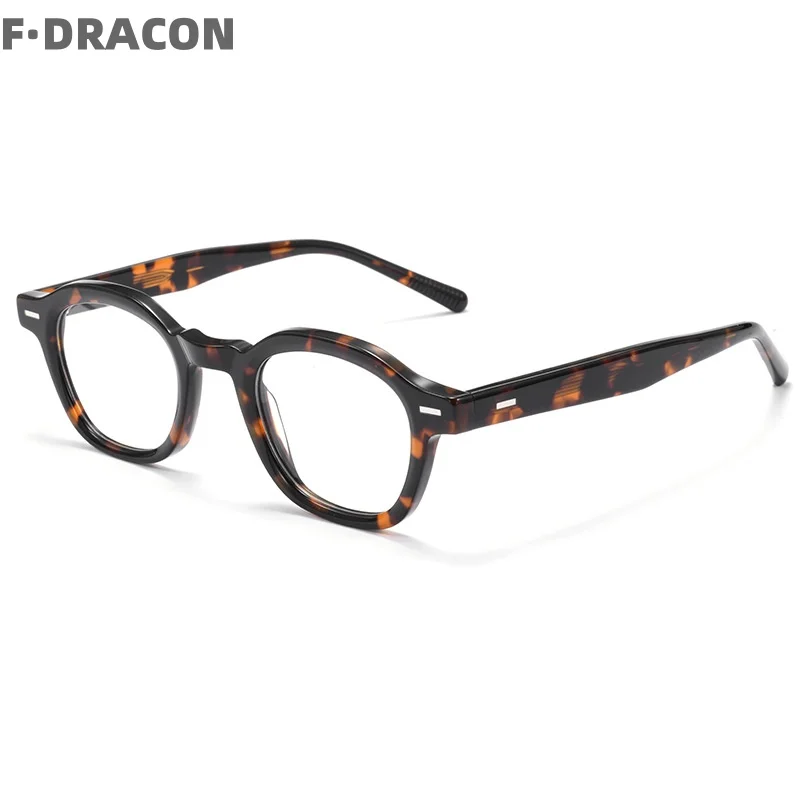 

2025 New Board Retro Small Frame Glasses for Men Ultra Light Fashion Optical Prescription Glasses Frame for Women JQ1003