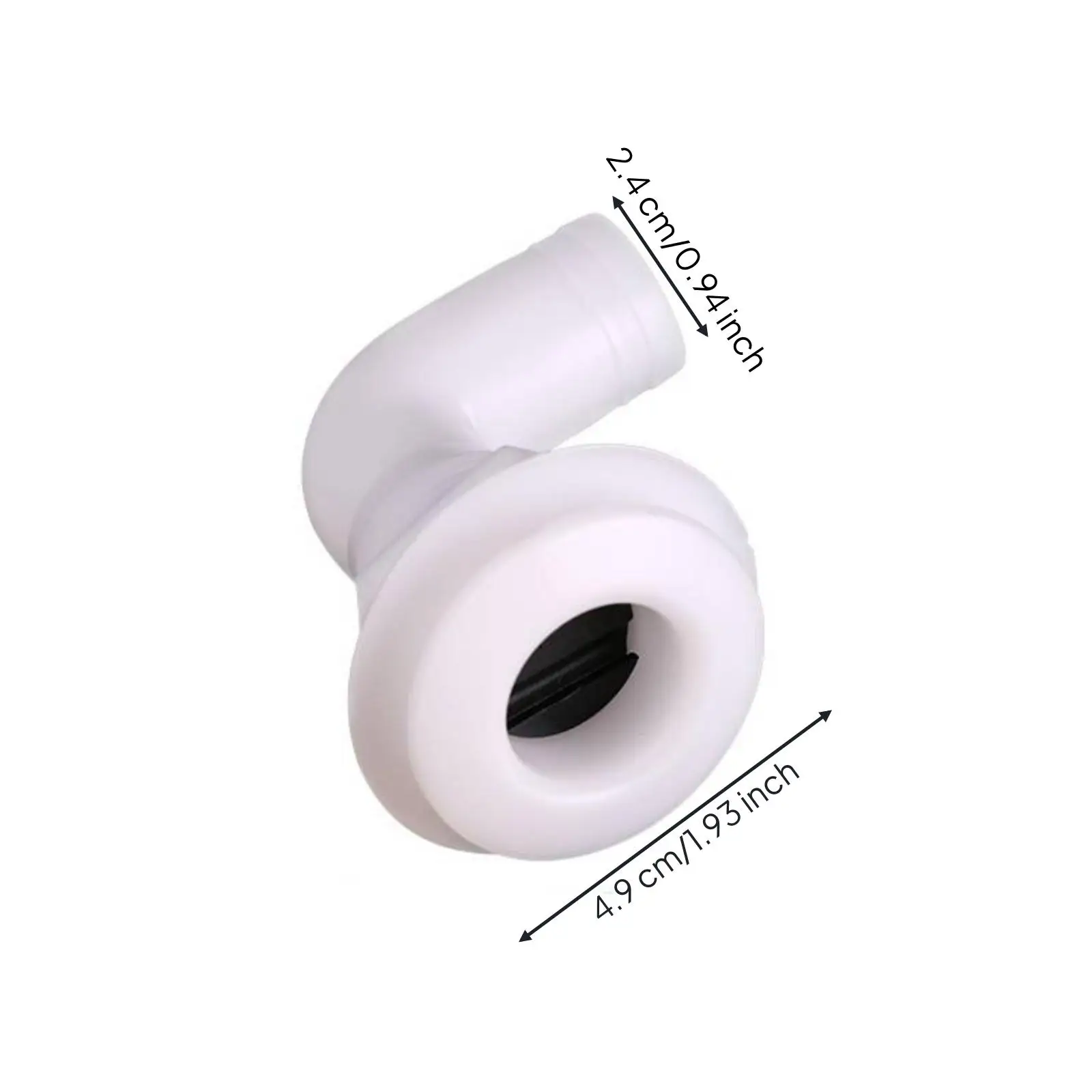 Marine Drain Outlet with Backflow Valve Easy to Install for Bilge Systems