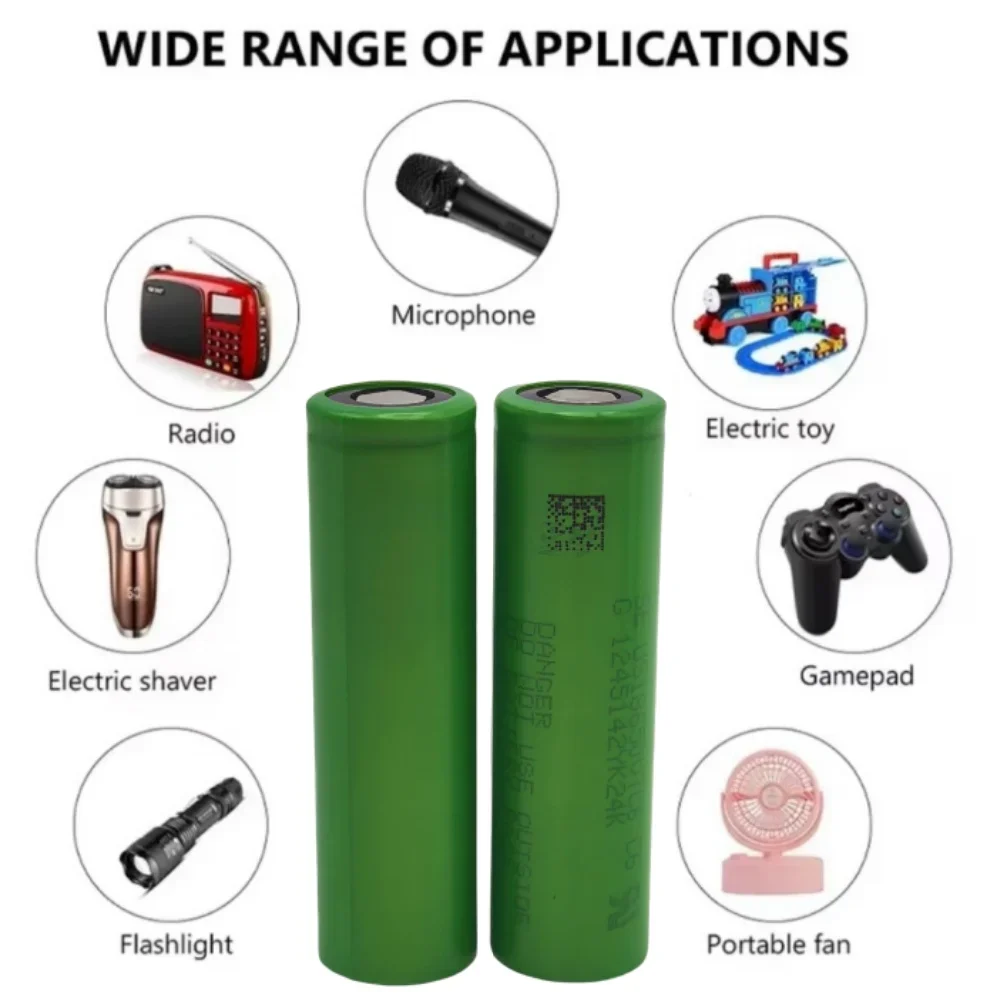 3.7V 2500mAh 18650-C6 Rechargeable Lithium-ion Battery Suitable for fans, remote controls, toy cars, flashlights etc