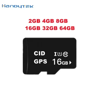 5 adet GPS değişikliği CID 2 GB 4 GB 8 GB sd Mini TF kart Hafıza Kartı 16 GB 32 GB TransFlash navigasyon yüksek hızlı Araba GPS için Özelleştirilmiş
