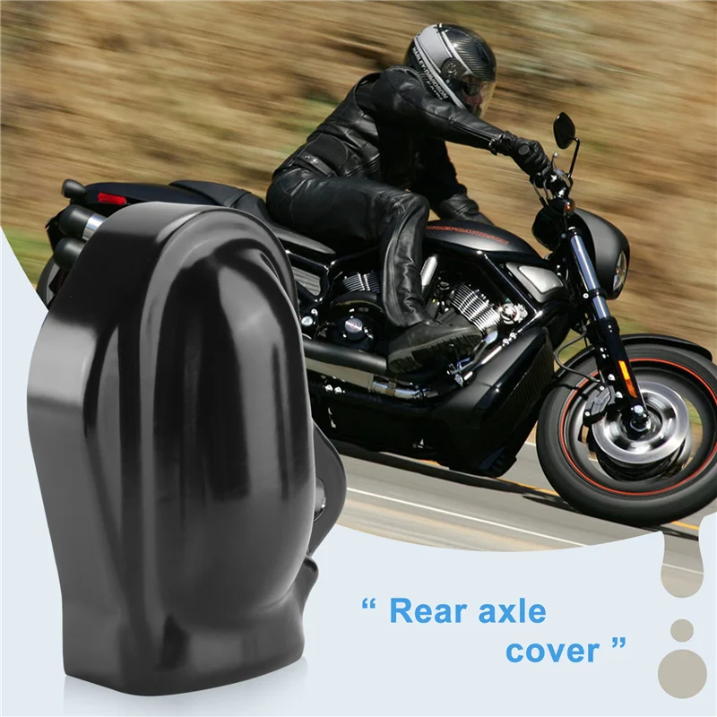 

P-Premium-4PCS Front Axle Nut Rear Axle Covers Wheel Shaft Cap Protector Guard For 2002-2017 Night Rod Special VRSCDX VRSCF VRSC