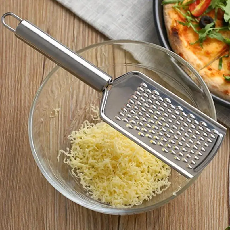 New Stainless Steel Handheld Cheese Grater Multi-PurposeKitchen Food Graters for Chocolate Butter Fruit Vegetable Kitchen Items
