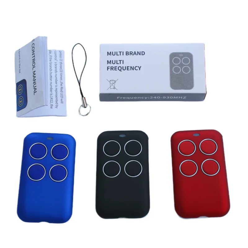 New arrival compatible Multi Frequency 300mhz To 868Mhz Fixed Code And Rolling Code Remote Control for automatic door