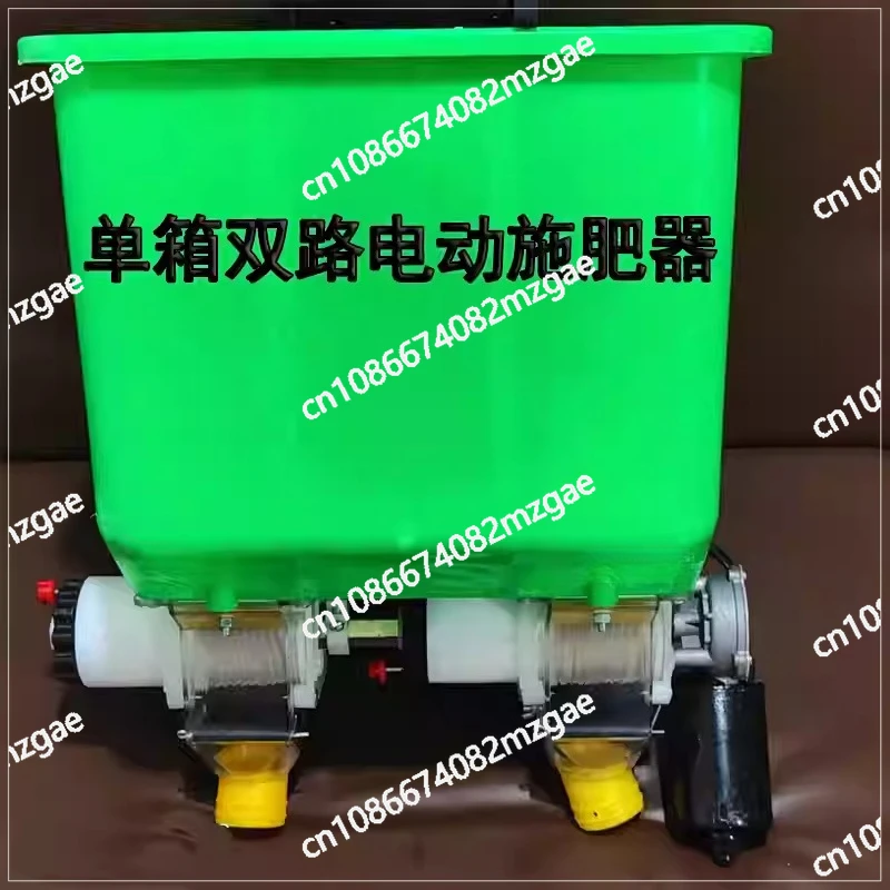 Multi-Function Micro Tiller & No-Till Seeder with Dual-Path Fertilizer Box - 2-Row Sugarcane Top Dressing & Sowing Machine