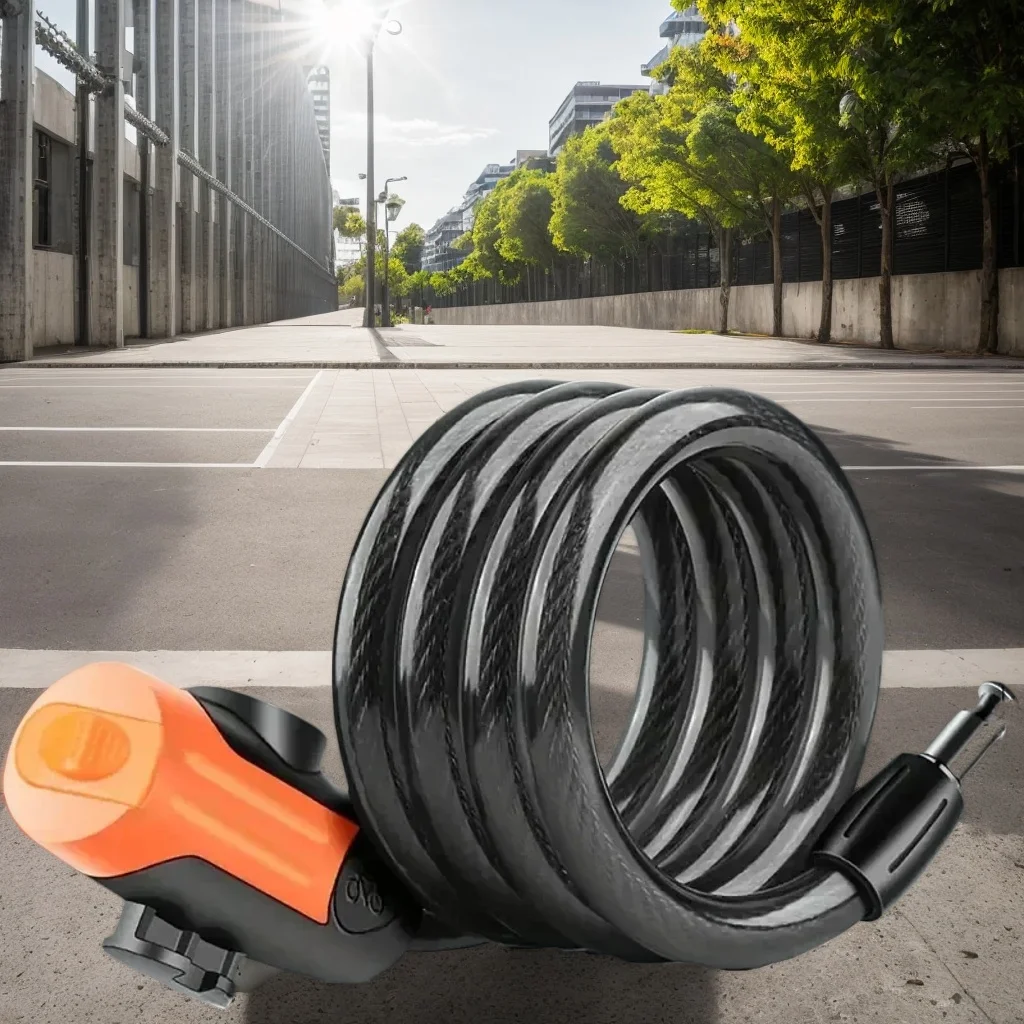 

Universal Disc Wire Lock - Heavy Duty Chain for Motorcycle Helmets Mountain Bikes