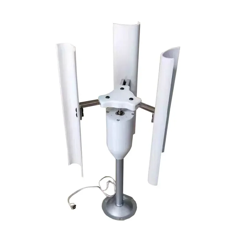 

NEW Vertical Five-blade Wind Generator Model Three-phase Permanent Magnet Brushless Generator Low-speed Windmill Portable tools