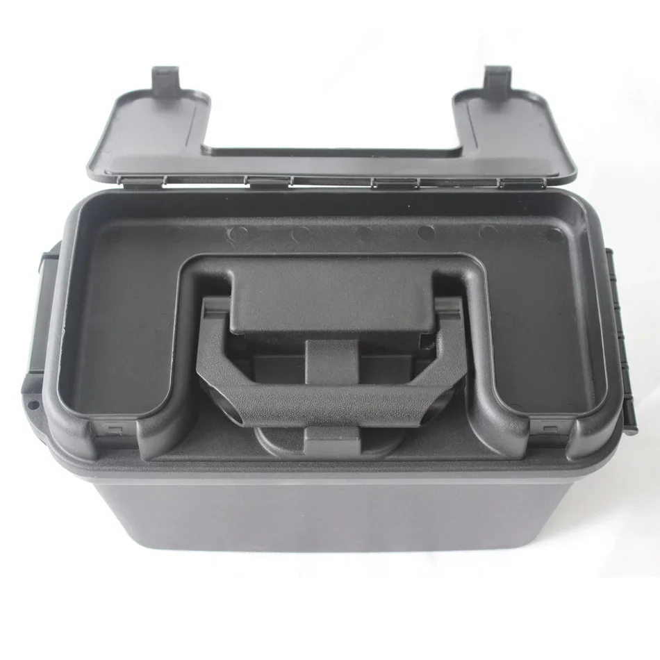 GD26 Portable Plastic Bullet Storage Case With Inner Tray, Hand Carry Box for Art Supplies and Fishing Gear