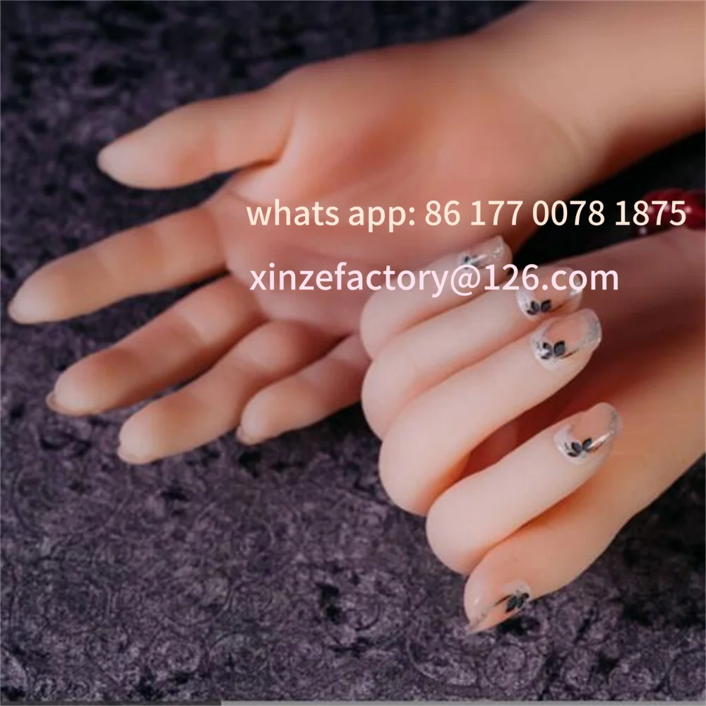 

Customizable 1PC Silica Gel Female Hand Mannequin, Jewelry Display, Artificial Props, Joints Can Positioned Medical Science