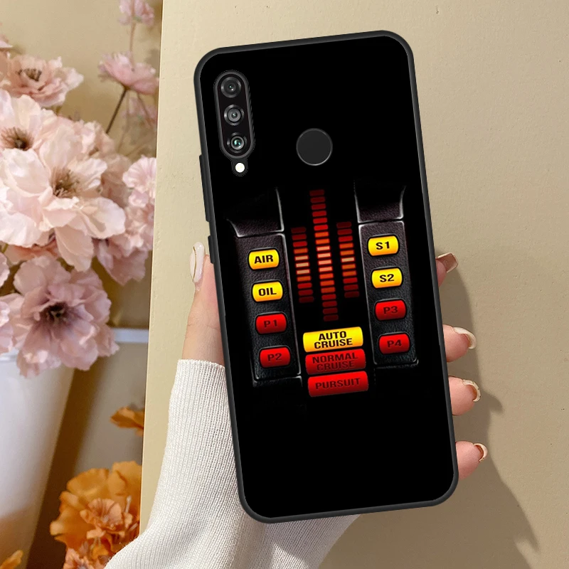 Hiệp Sĩ Rider KITT Xe Dành Cho Huawei P30 Pro P50 P20 P40 Lite Nova 5T P Thông Minh 2019 2021 bao Da Dành Cho Danh Dự 50 Lite