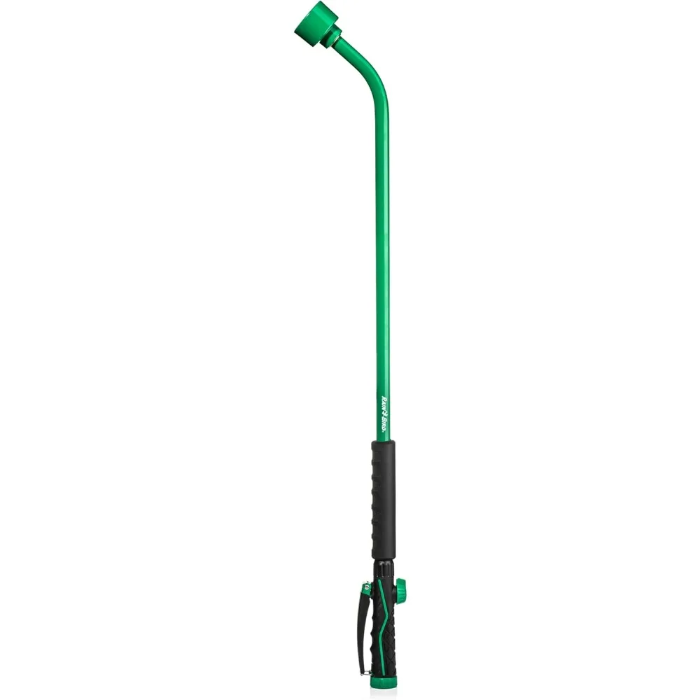 

Rain Bird TRNZLWAND36 36 Watering Wand Garden Hose Nozzle, Front Trigger, Carbon Fiber Texture, Shower Spray Pattern