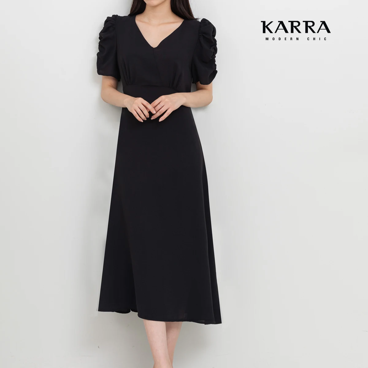 KARRA Sleevcher Ring V-neck One Pies_KB3FOP006Q