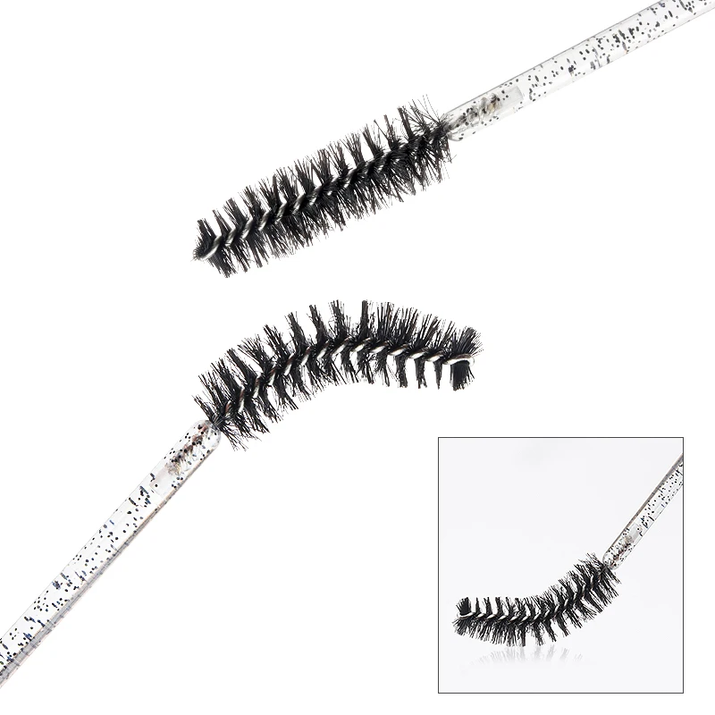 200 stücke Wimpern verlängerung liefert Set Einweg wimpern Spoolies Pinsel Wimpern heben Mikro bürste Lippenstift Mascara Zauberstab