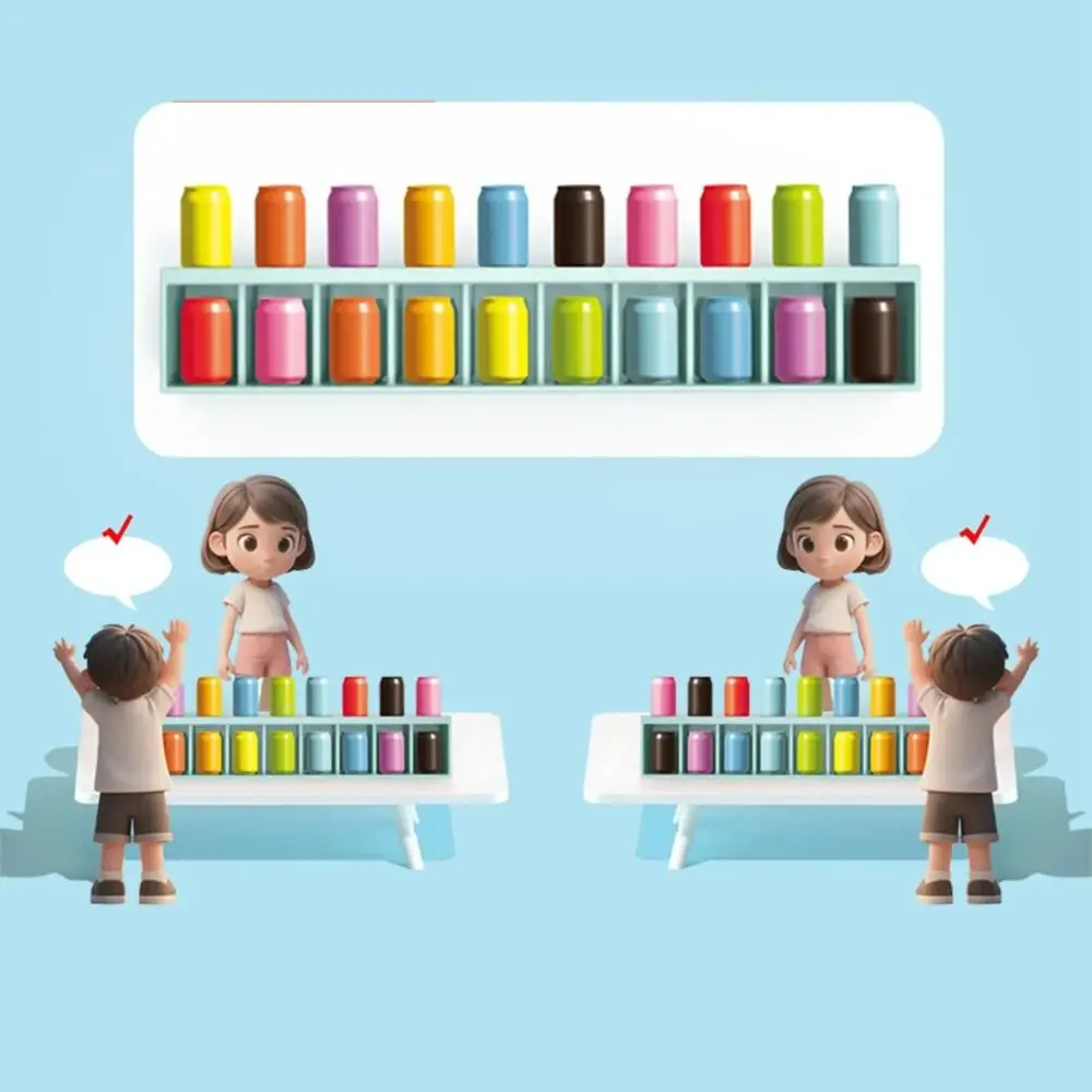 Креативная игра на совпадение бутылок, интерактивная игра для раннего образования, игра на память, логическое мышление, инновационное мышление