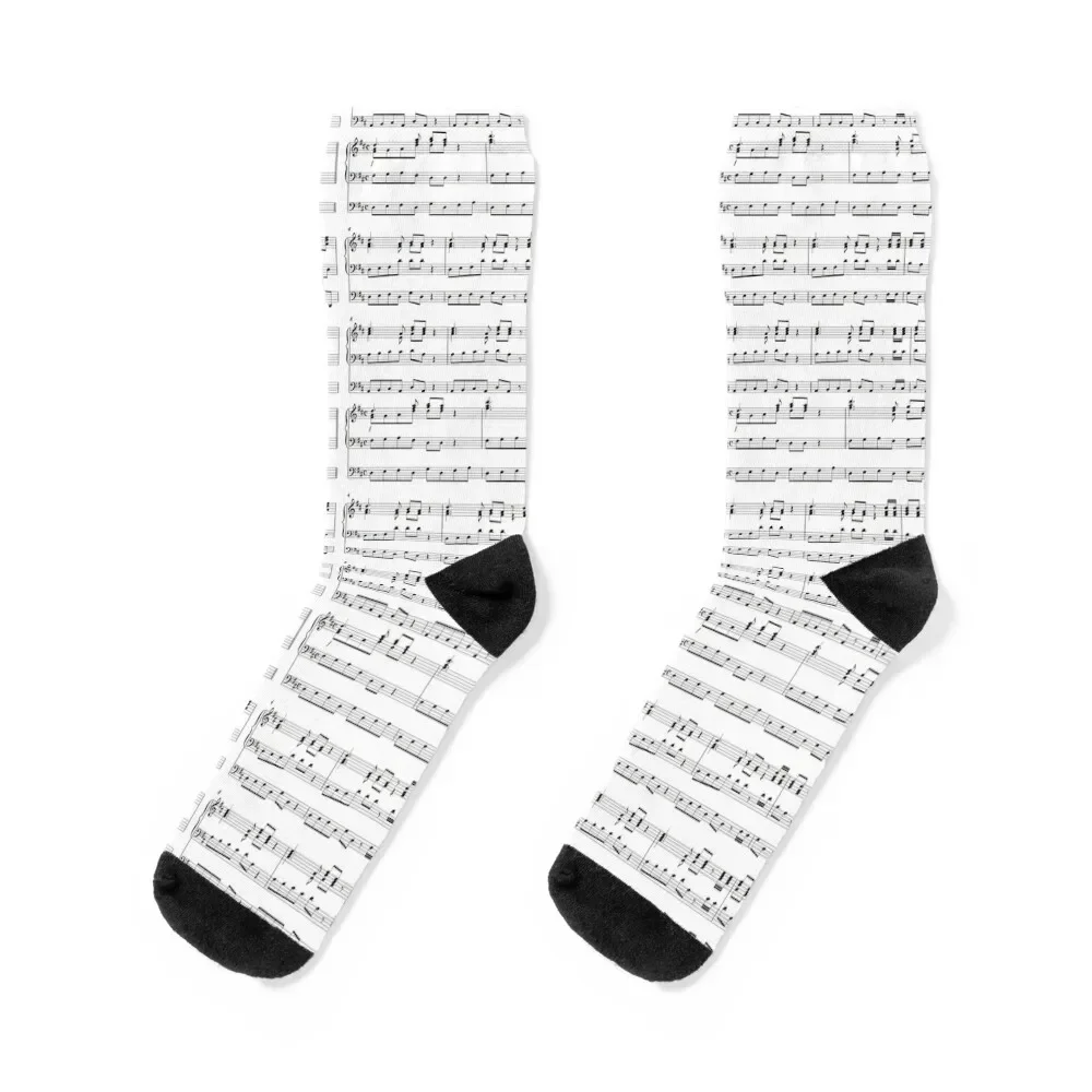 George Frederick Handel, Hallelujah Chorus from Messiah sheet music Socks soccer anti-slip Sports short Socks Women's Men's