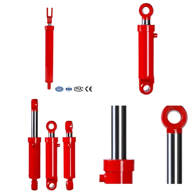 Custom Industrial Telescopic Welded Hydraulic Rod Cylinders for Backhoe Hydraulic Cylinders for Construction Machinery Parts