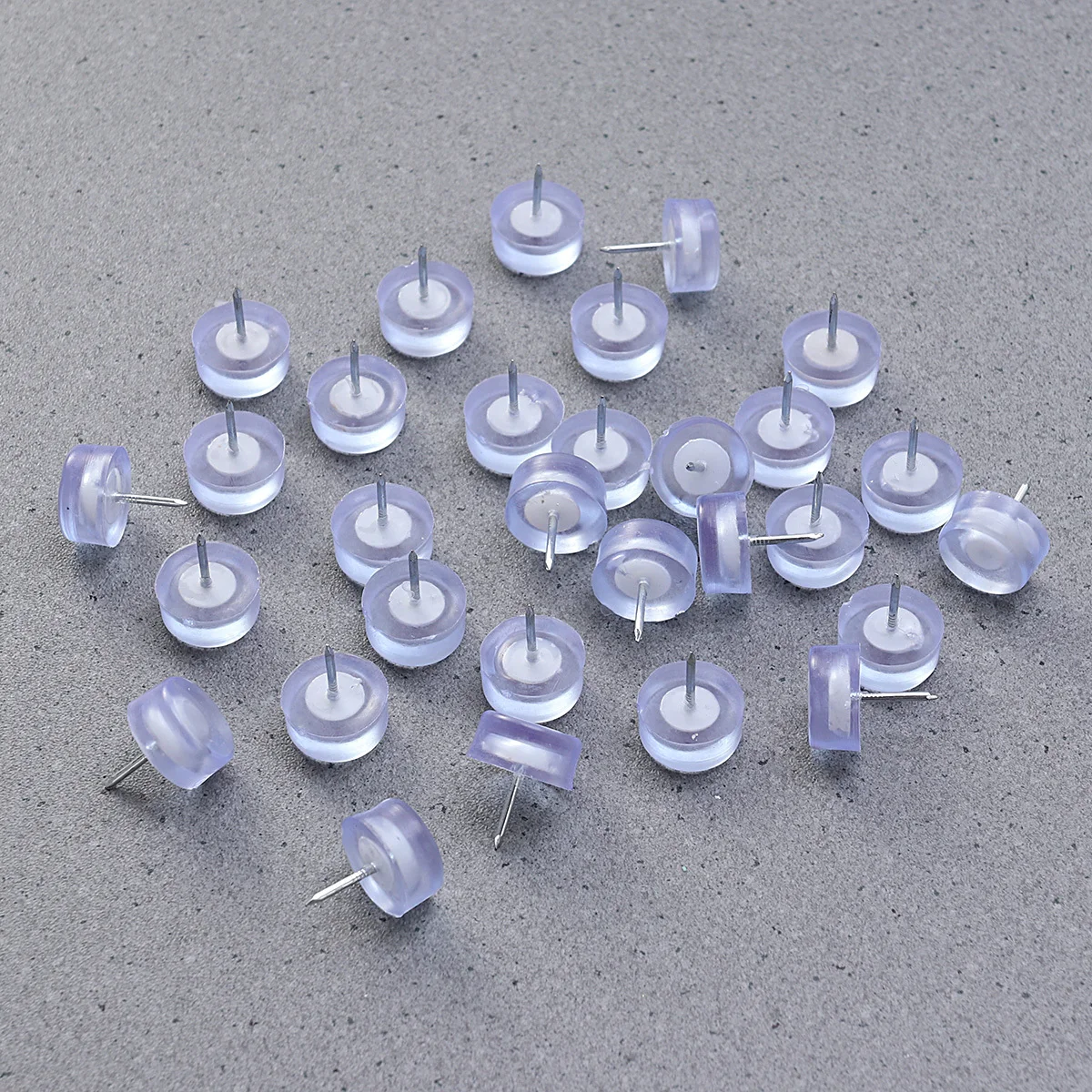 30 قطعة 10X20 مللي متر أريكة القدم مسمار الحديد البلاستيك الأثاث المسامير ترصيع الزخرفية لضبط الارتفاع أرجل قطع الأثاث #4