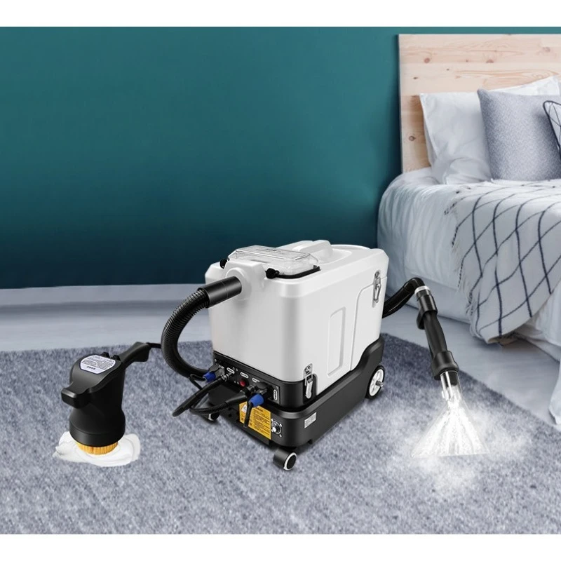 

Sofa carpet cleaning machine, steam dry bubble grinding brush spray pumping integrated fabric cleaning machine
