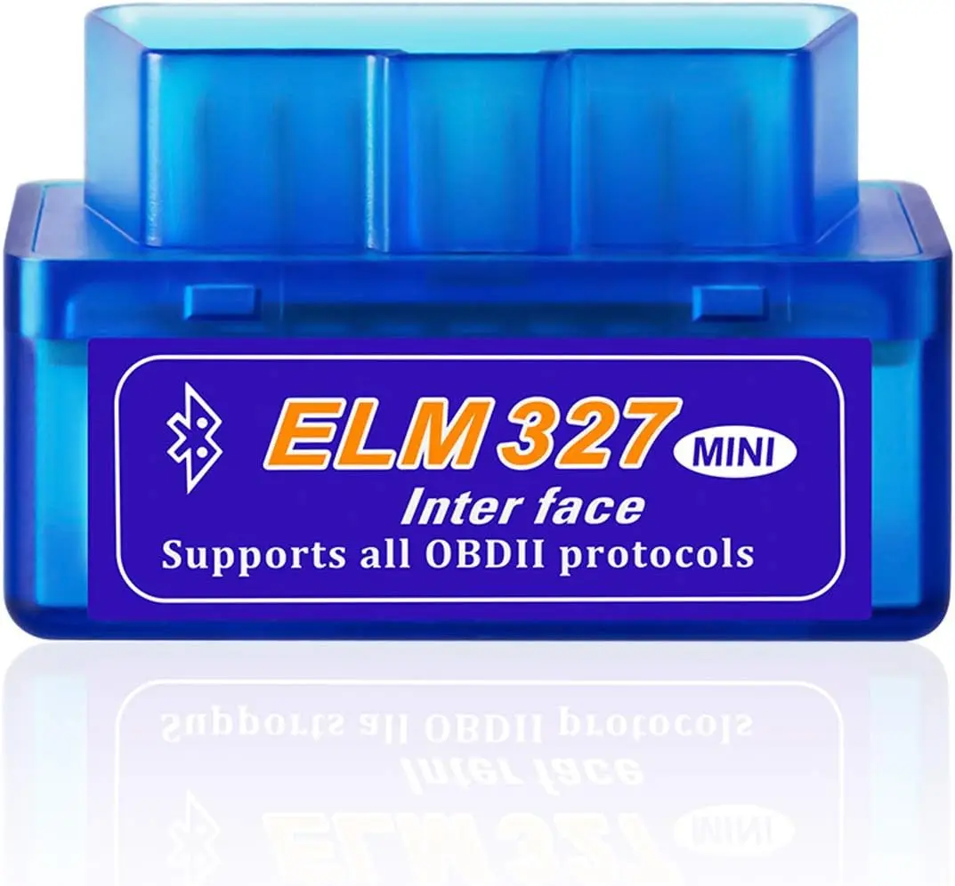 

Mini Bluetooth ELM327 OBD2 Code Reader V2.1 for Android & Windows, Supports Torque Pro, Check Engine Light Diagnostic Tool