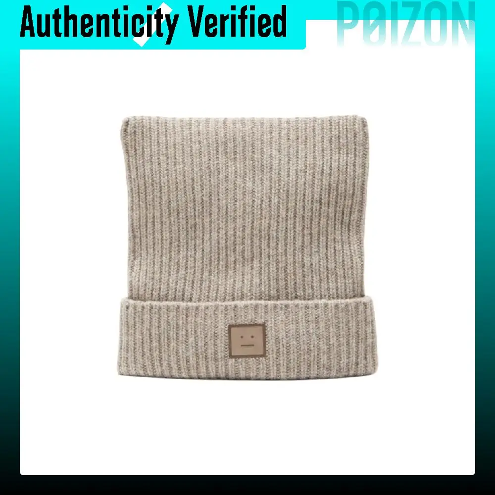 Acne Studios Wool Beanies Women's Taupe C40392-DRN