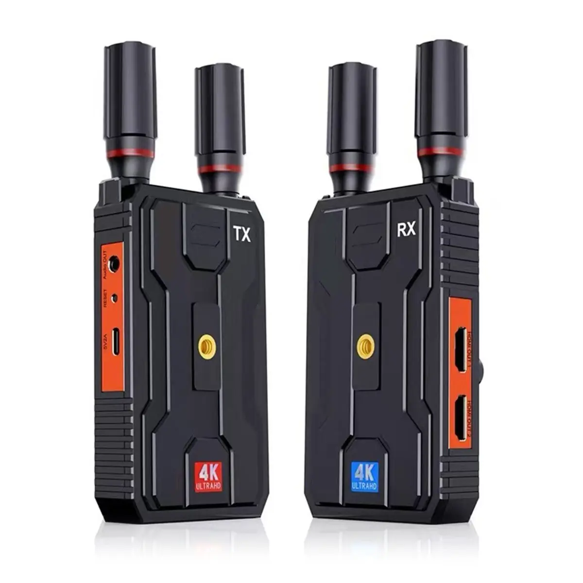 ABGN 400M 5G 4K Pro Wireless -Compatible Extender Dual HD Video Transmitter Receiver for Audio Camera PC to TV Monitor