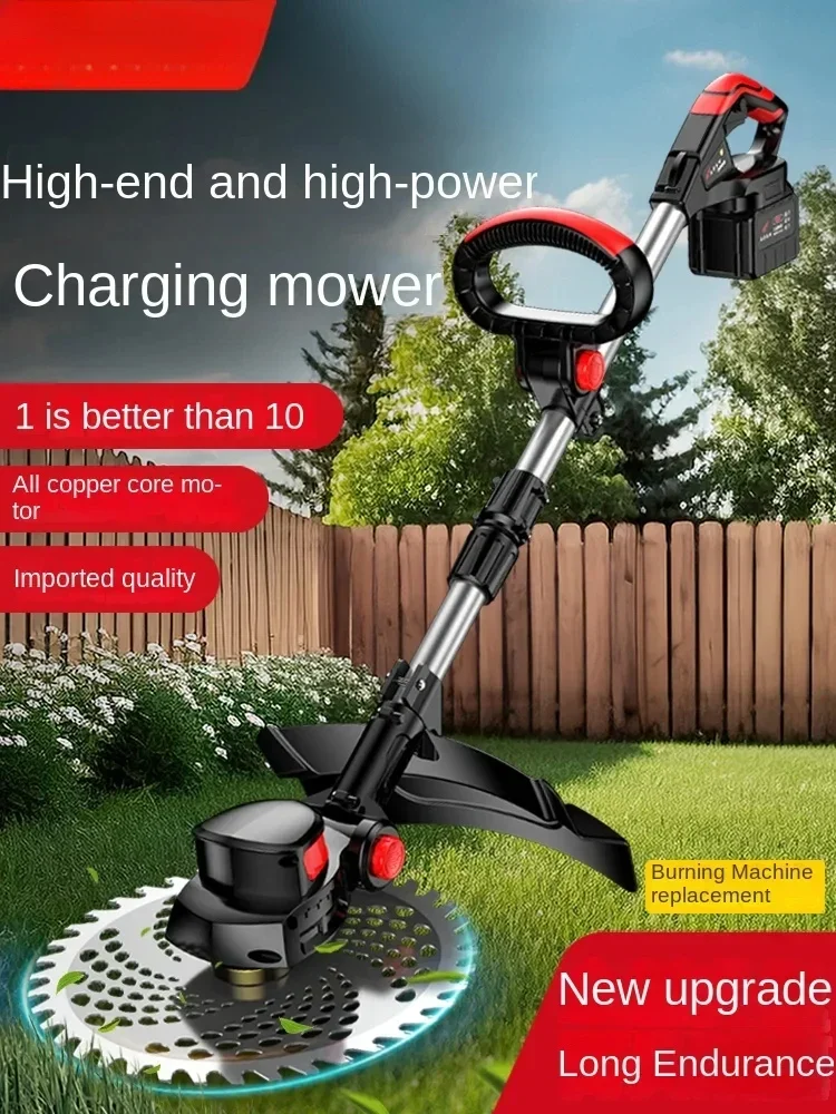 Wuyang Honda Electric Lawn Mower Household Small Rechargeable Lithium Battery Weeder High Power New Lawn Mower