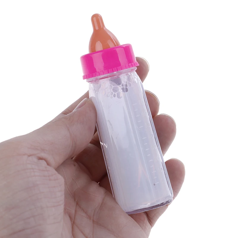 Maigic Baby Reborn Dolls Feeding Bottle Toy Magic Liquid Disappearing Milk Accessories Children Gift Toy Prop Milk Bottle