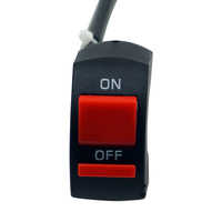 Motorcycle Modification Accessories, Dual Flash Switch, LED Headlight Controller Switch, Hazard Light Power-off, Overtaking